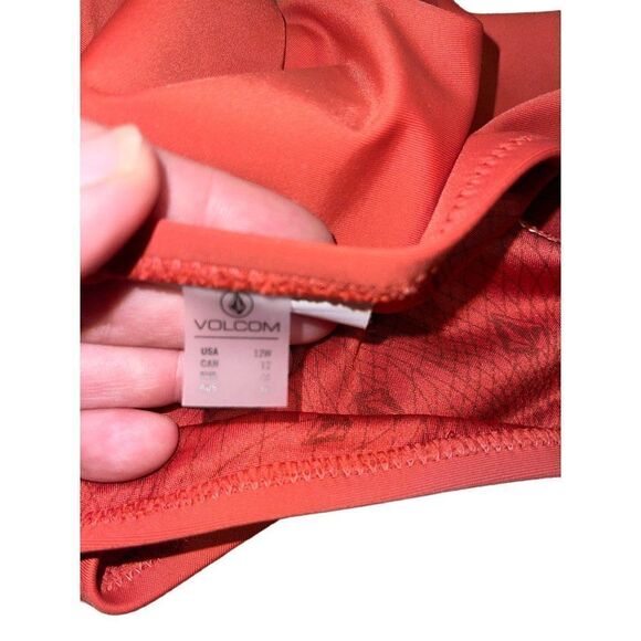 NWT VOLCOM Simply Solid Full Coverage Bottoms Size 12 - Picture 12 of 16